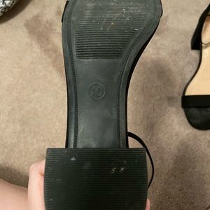 Black heels